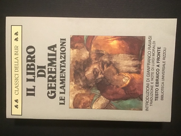 IL LIBRO DI GEREMIA. LE LAMENTAZIONI