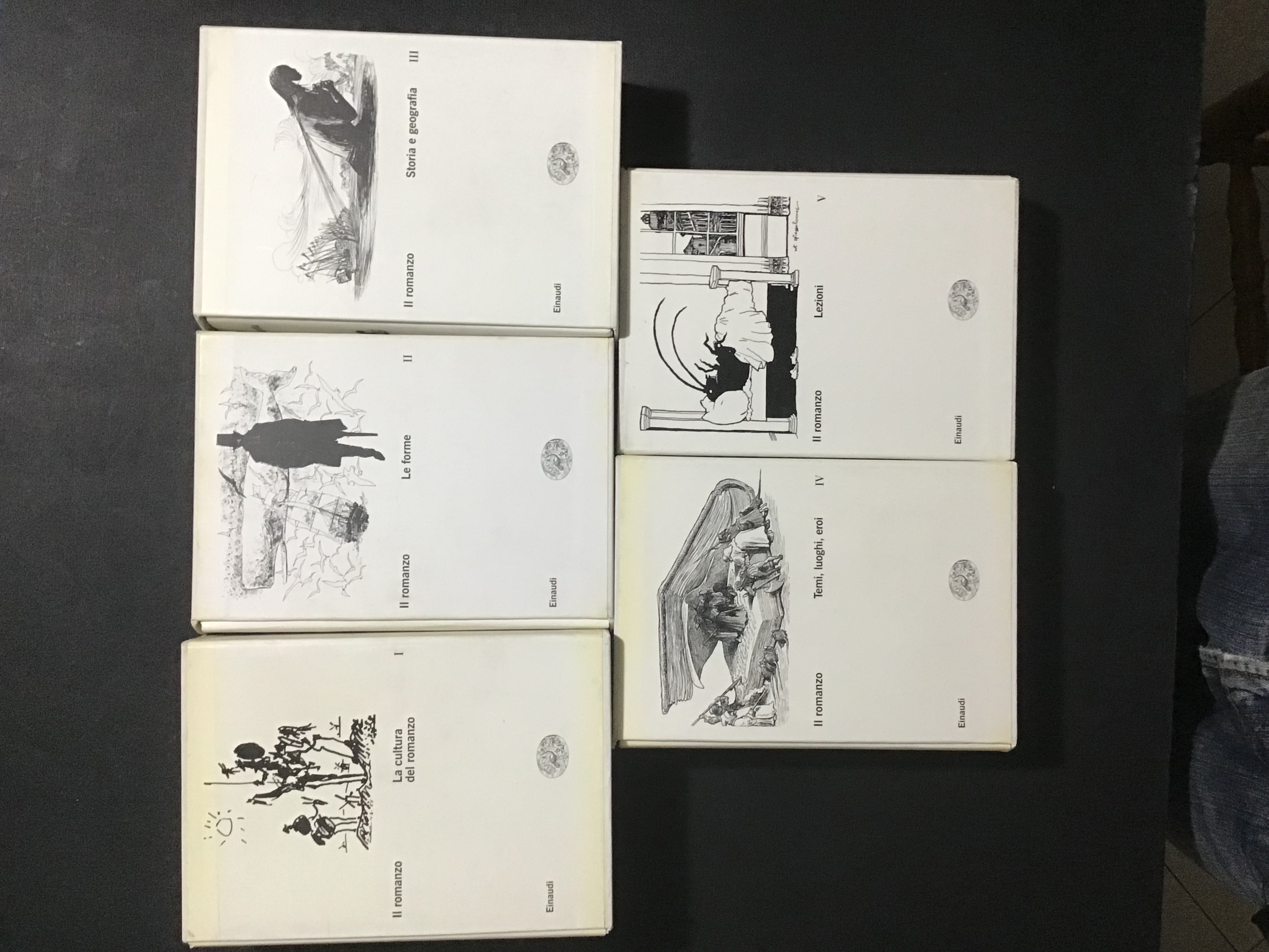 IL ROMANZO (5 VOLUMI) COMPLETO