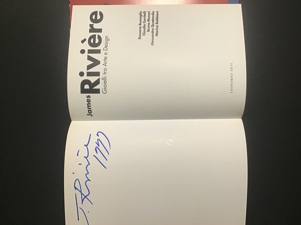 JAMES RIVIERE. GIOIELLI TRA ARTE E DESIGN