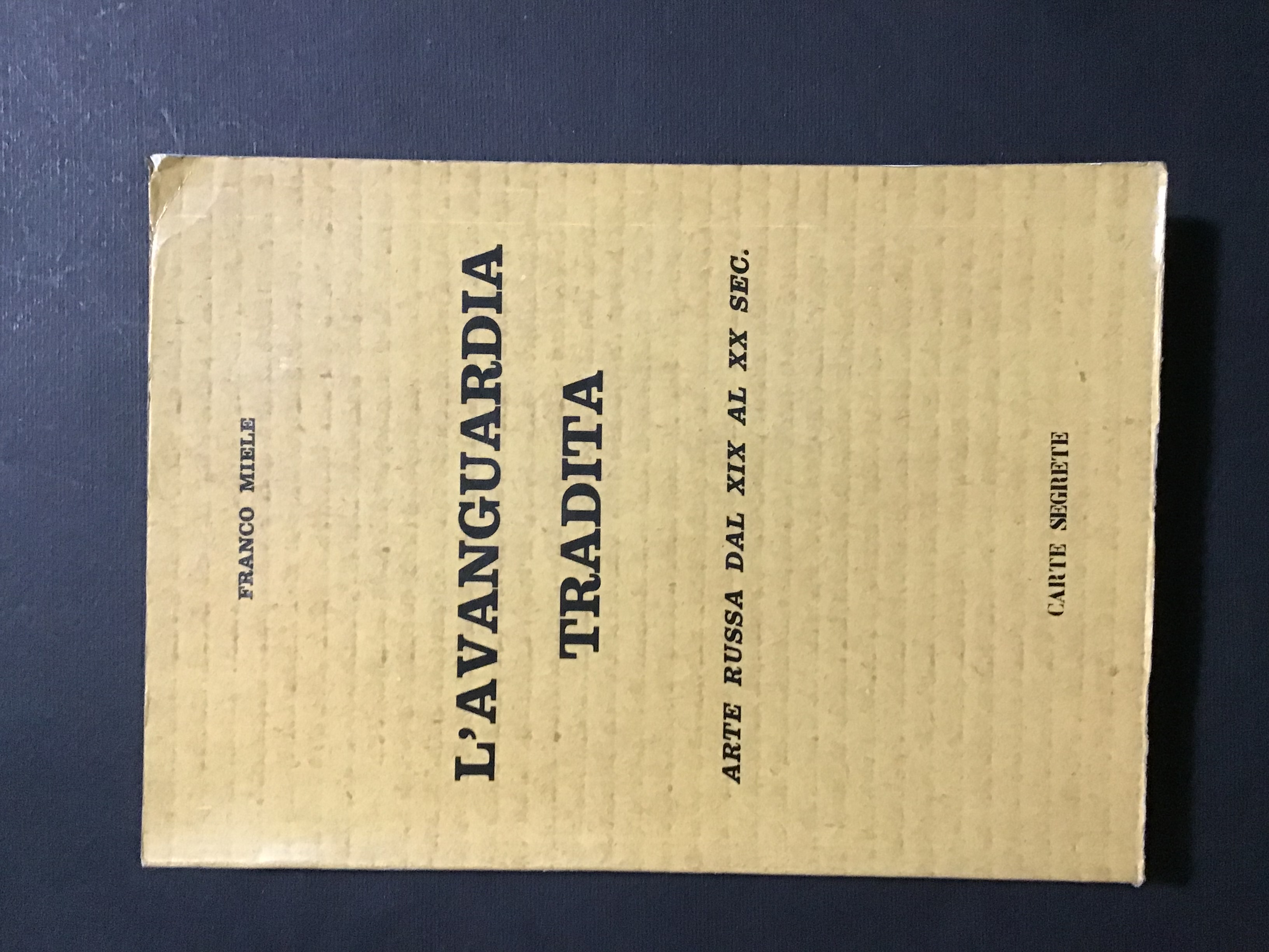 L'AVANGUARDIA TRADITA. ARTE RUSSA DAL XIX AL XX SEC.