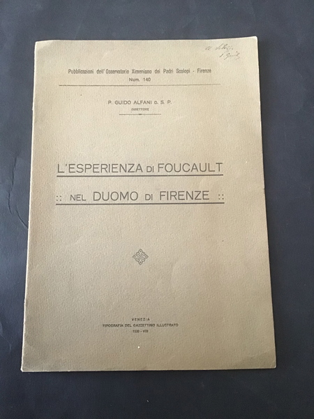 L'ESPERIENZA DI FOUCAULT NEL DUOMO DI FIRENZE