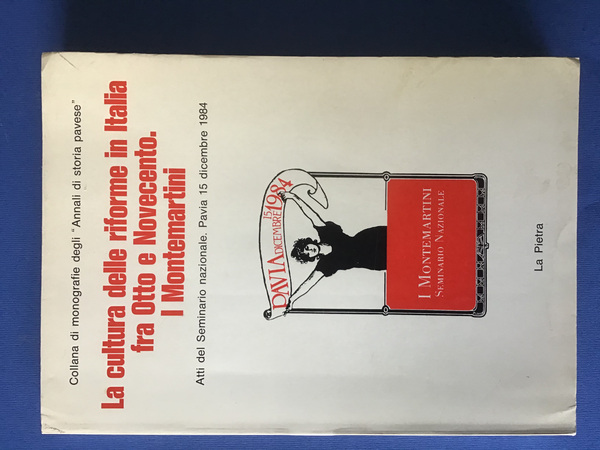LA CULTURA DELLE RIFORME IN ITALIA FRA OTTO E NOVECENTO. …