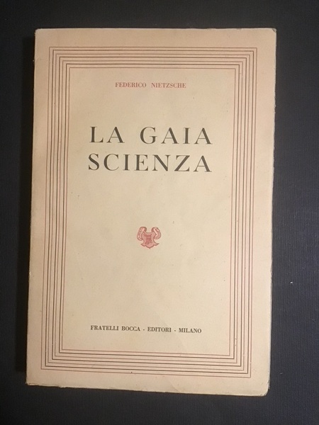 LA GAIA SCIENZA