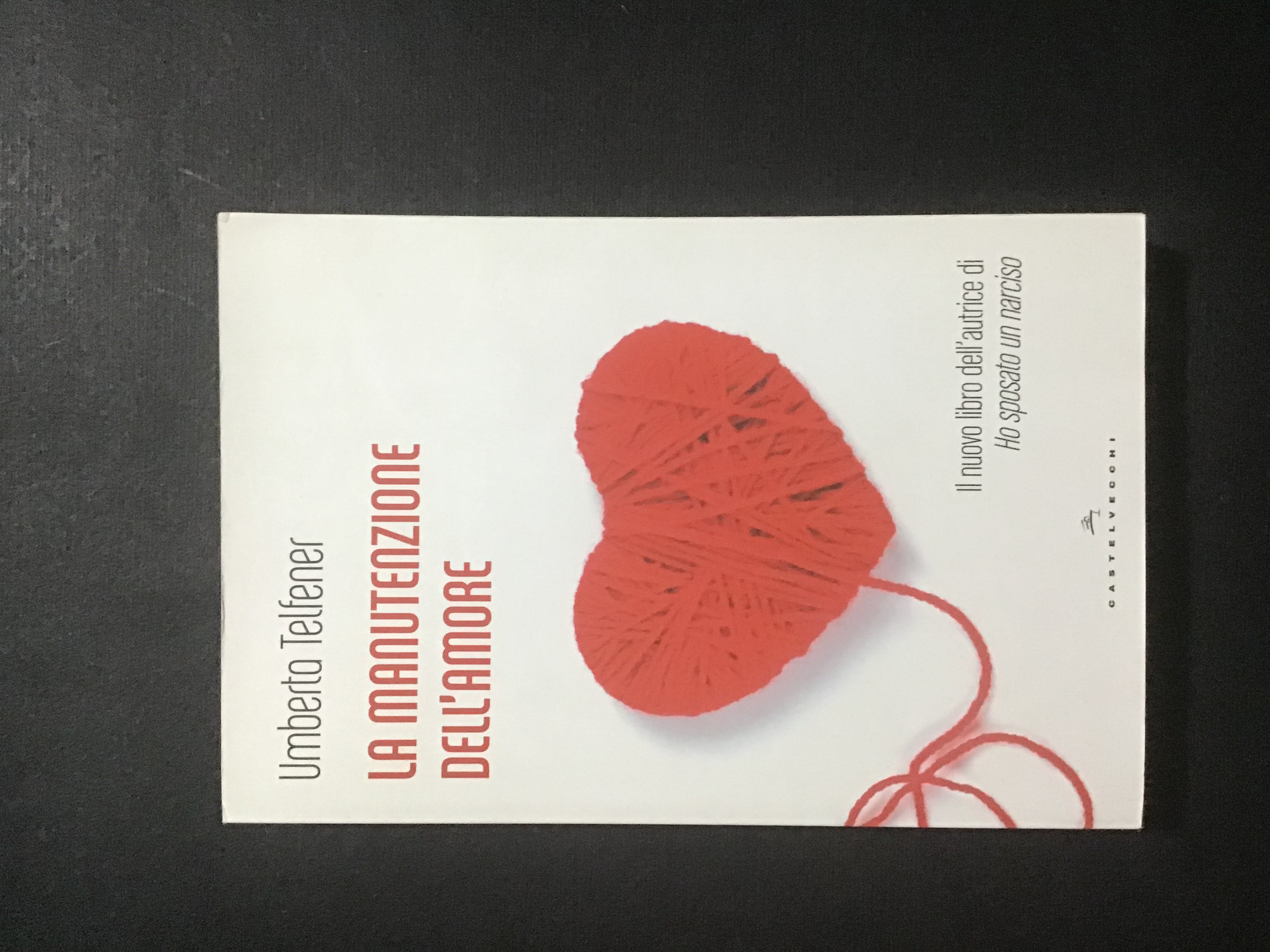 LA MANUTENZIONE DELL'AMORE