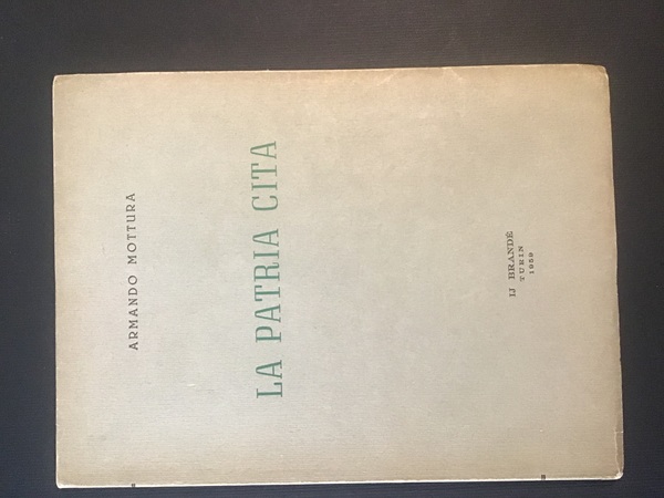 LA PATRIA CITA. POESIE PIEMONTEISE