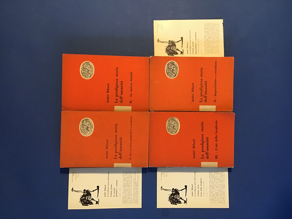 LA PRODIGIOSA STORIA DELL'UMANITA' - VOL., I, II, III, IV