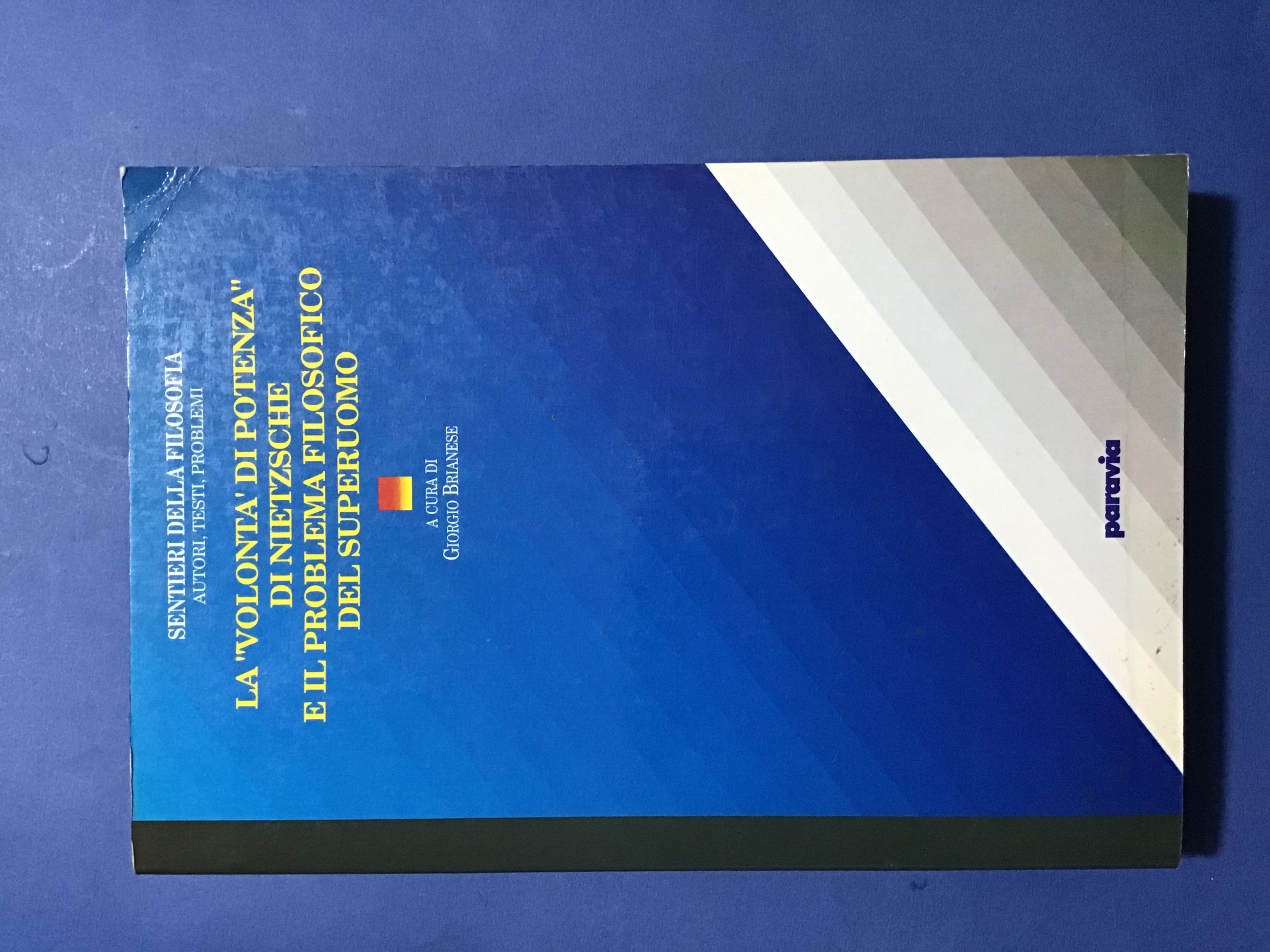 LA "VOLONTA' DI POTENZA" DI NIETZSCHE E IL PROBLEMA FILOSOFICO …