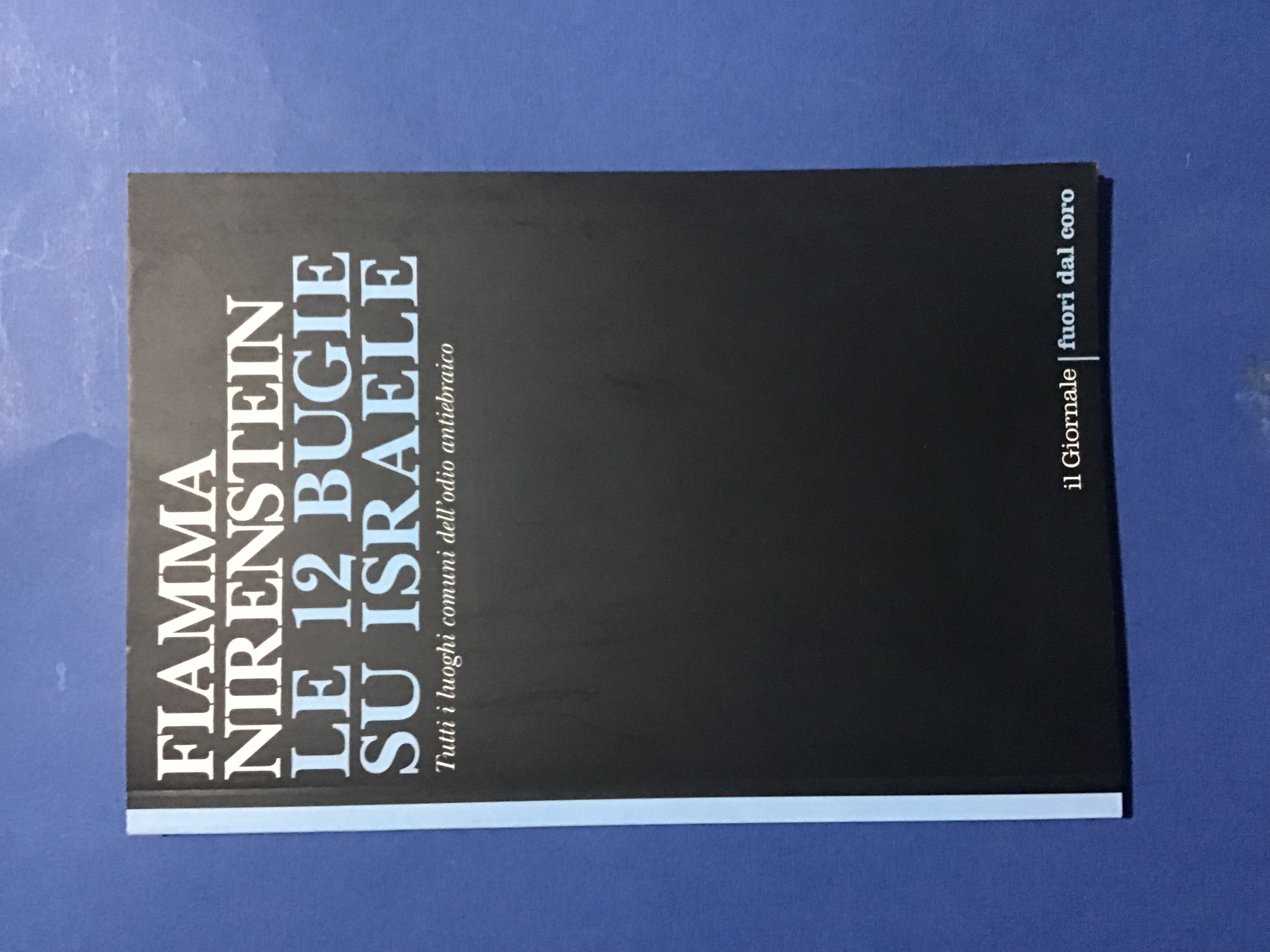LE 12 BUGIE SU ISRAELE. TUTTI I LUOGHI COMUNI DELL'ODIO …