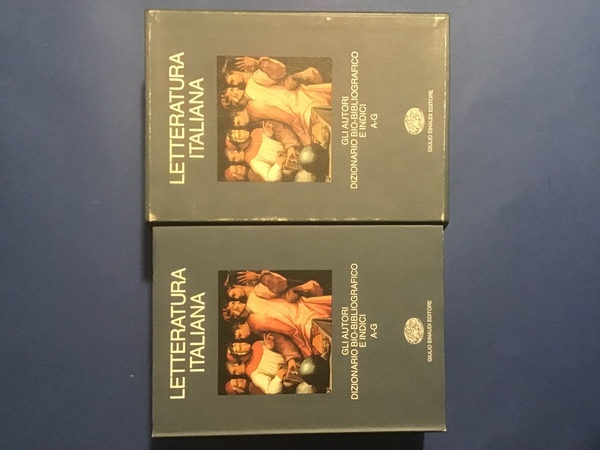 LETTERATURA ITALIANA. GLI AUTORI. DIZIONARIO BIO-BIBLIOGRAFICO E INDICI - VOL. …