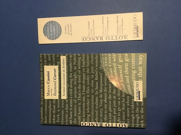 MARCO CASSINI RACCONTA RAYMOND CARVER