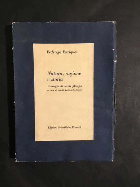 NATURA, RAGIONE E STORIA