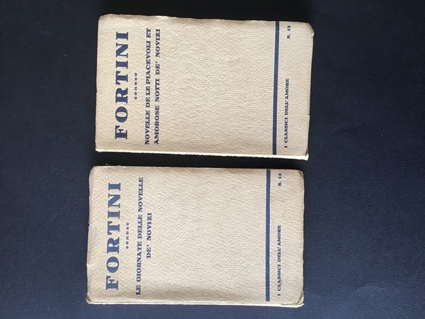 NOVELLE DI PIETRO FORTINI SENESE - VOL. I, II