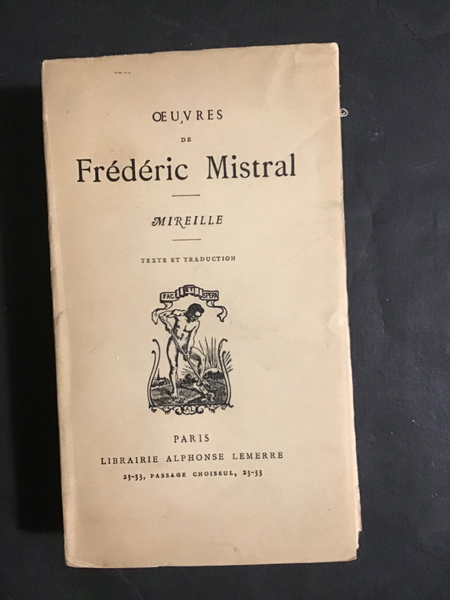 OEUVRES DE FREDERIC MISTRAL