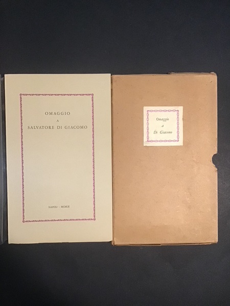 OMAGGIO A SALVATORE DI GIACOMO