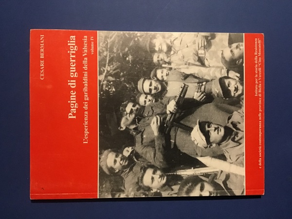 PAGINE DI GUERRIGLIA. L'ESPERIENZA DEI GARIBALDINI DELLA VALSESIA - VOL. …