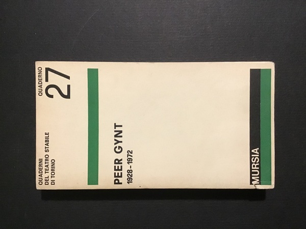 PEER GYNT 1928-1972