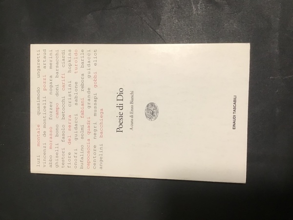 POESIE DI DIO