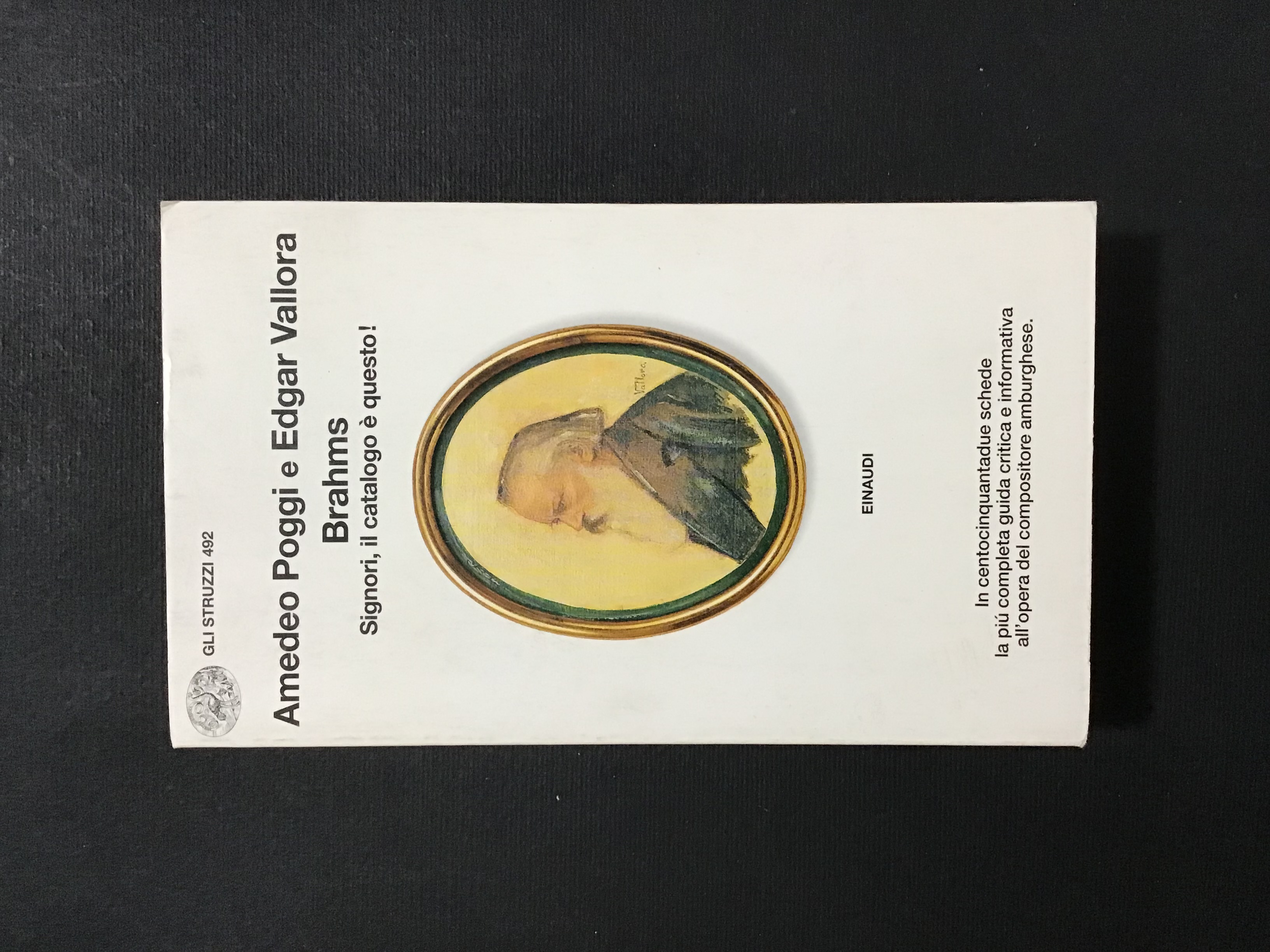 BRAHMS. SIGNORI, IL CATALOGO E' QUESTO!