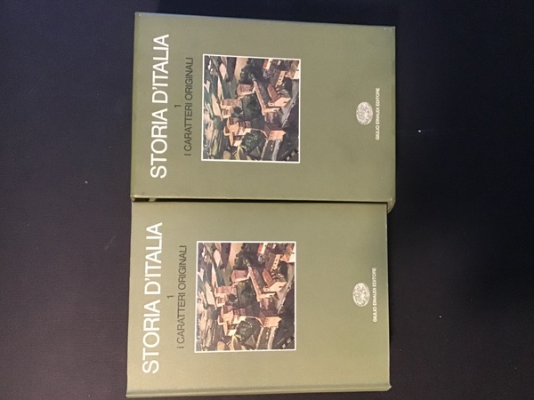 STORIA D'ITALIA - VOL. I - I CARATTERI ORIGINALI