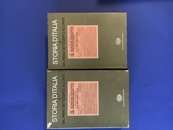 STORIA D'ITALIA - VOL. III - DAL PRIMO SETTECENTO ALL'UNITA'