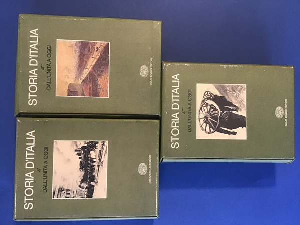 STORIA D'ITALIA - VOL. IV - DALL'UNITA' A OGGI - …