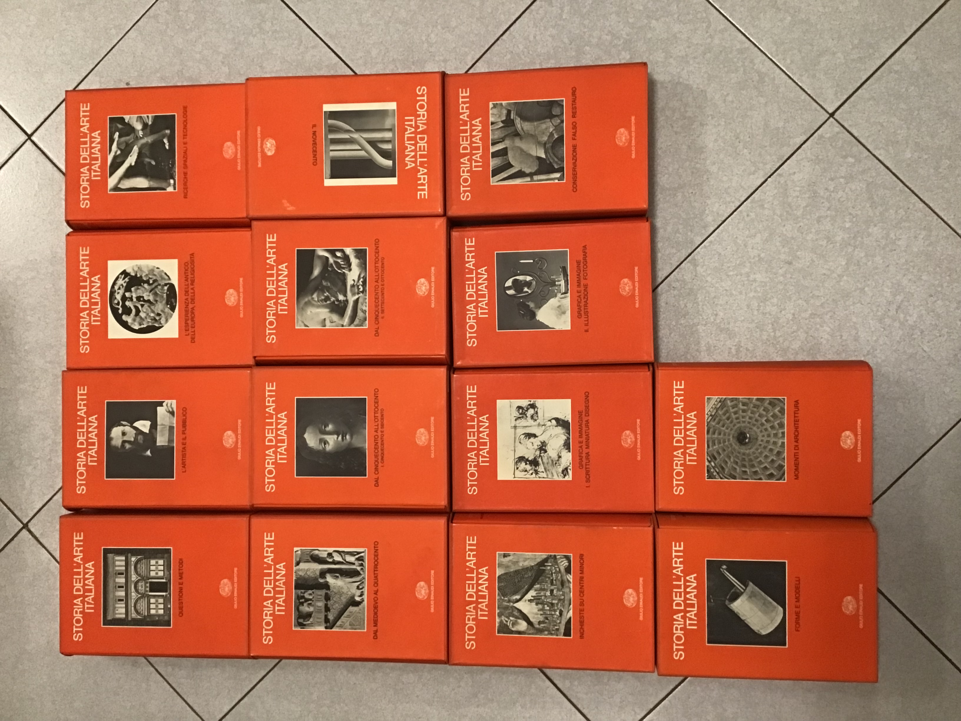 STORIA DELL'ARTE ITALIANA - 12 VOLUMI IN 14 TOMI - …