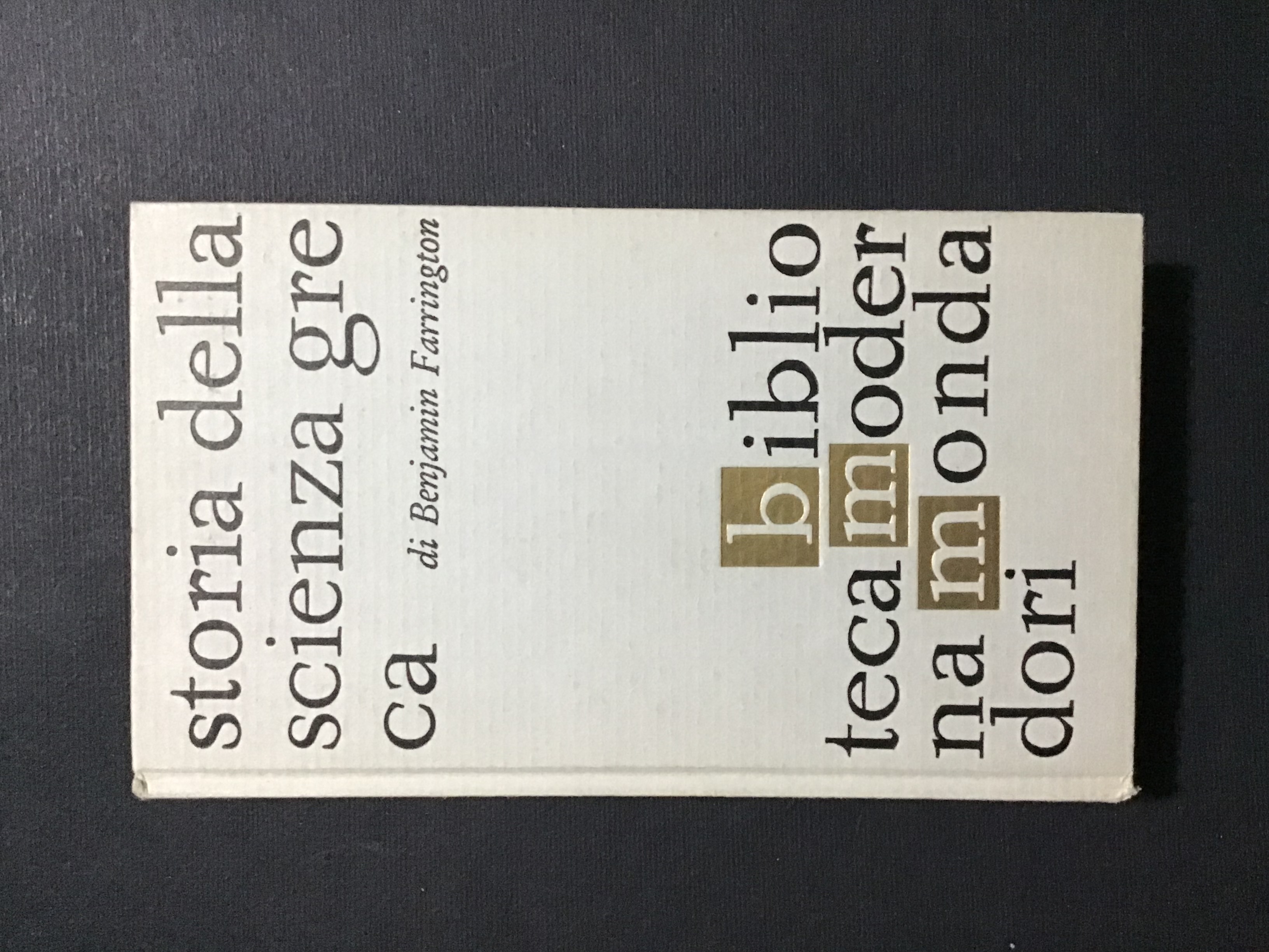 STORIA DELLA SCIENZA GRECA