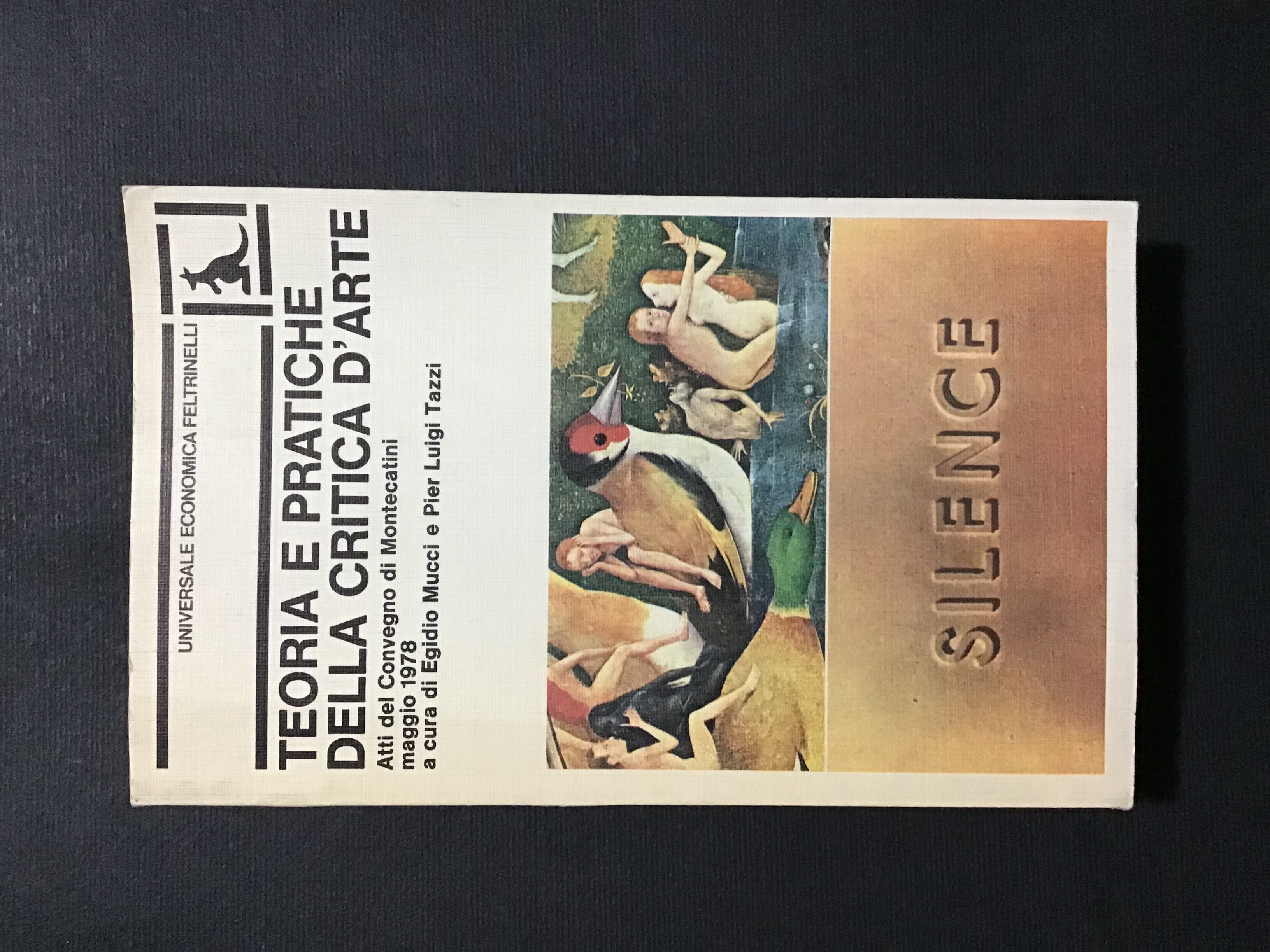 TEORIA E PRATICHE DELLA CRITICA D'ARTE