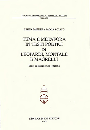 Tema e metafora in testi poetici di Leopardi, Montale e …