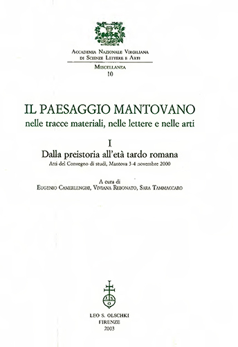 Il Paesaggio mantovano nelle tracce materiali, nelle lettere e nelle …
