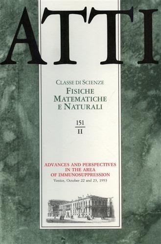 Atti. Classe di Scienze Fisiche, Matematiche e Naturali. N.151. fascicolo …