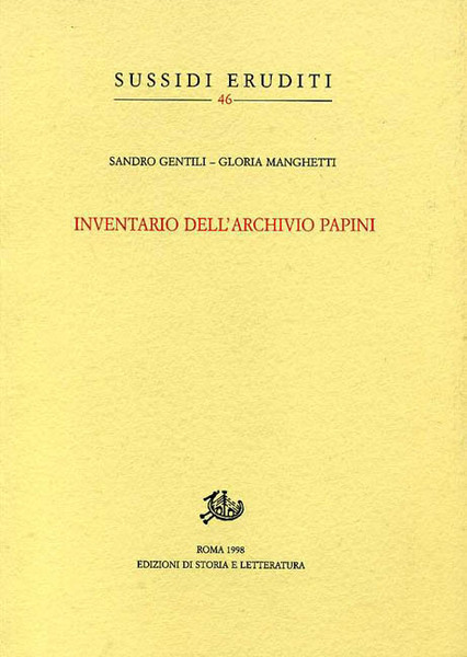 Inventario dell'Archivio Papini.
