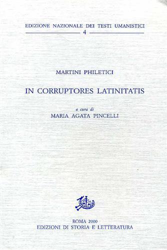 In corruptores latinitatis.