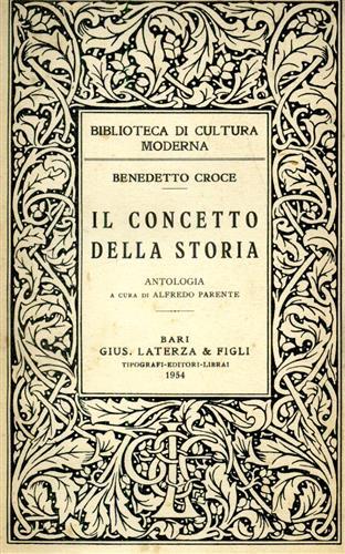 Il concetto della storia. Antologia.