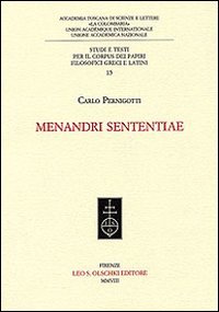 Menandri sententiae.
