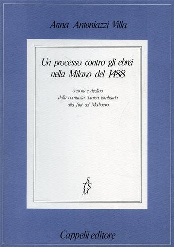 Un processo contro gli ebrei nella Milano del 1488. Crescita …