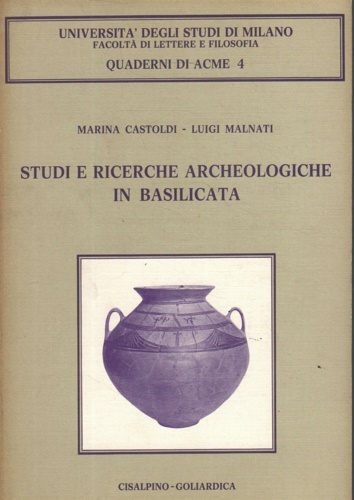 Studi e ricerche archeologiche in Basilicata.