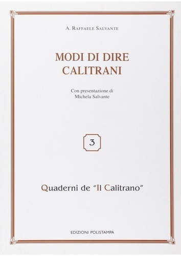 Modi di dire Calitrani.
