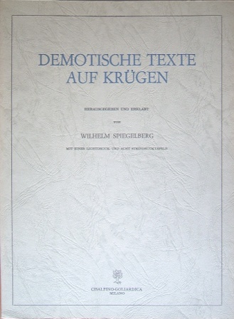 Demotische Texte auf Kruegen.