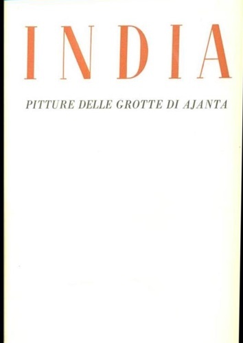 India. Pitture delle grotte di Ajanta.