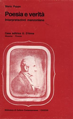 Poesia e verità. Interpretazioni manzoniane.