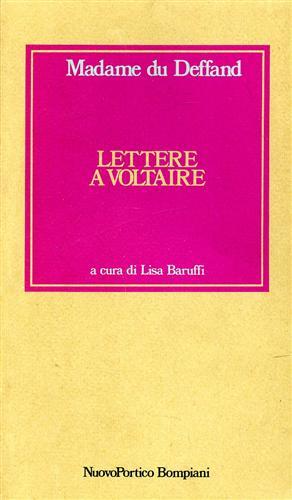 Lettere a Voltaire.