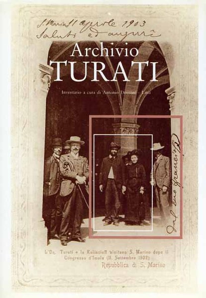 Archivio Turati. Inventario.