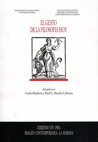 El Gesto de la filosofia hoy.