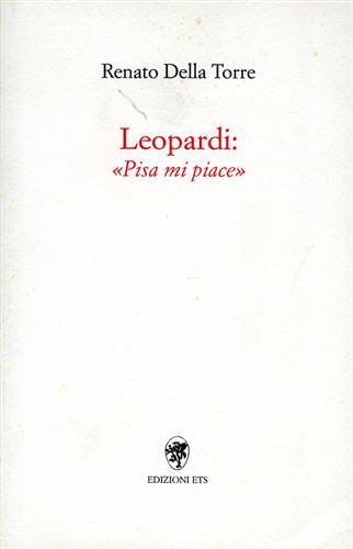 Leopardi "Pisa mi piace".