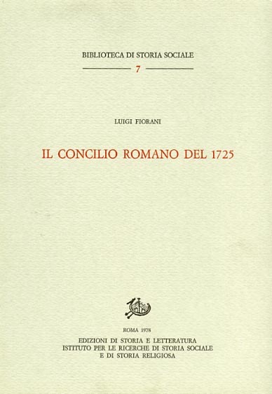 Il Concilio Romano del 1725.