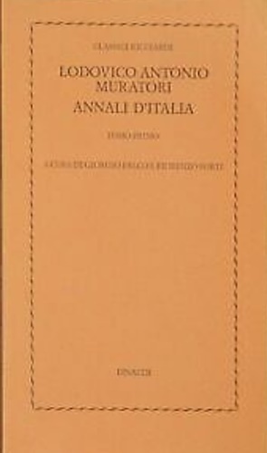 Annali d'Italia. Scelta. Tomo Primo.