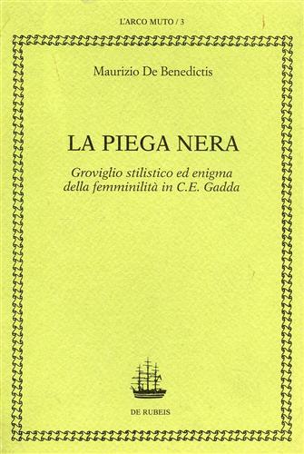 La piega nera. Groviglio stilistico ed enigma della femminilità in …