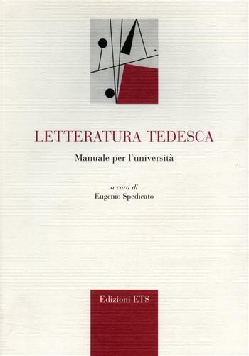 Letteratura tedesca. Manuale per l'Università.