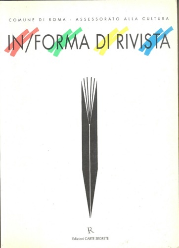 In forma di Rivista. Mostra delle Riviste italiane del '900.